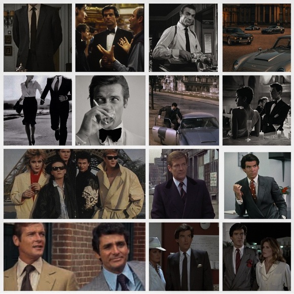 like new beautiful pin striped 80s suit, 100% wool and lined with grey silk - Picture 8 of 8